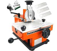 Manual Metal Tag Engraving Machine with Semi-Automatic Embossing, Includes Clamps and Tools for Marking on Various Materials