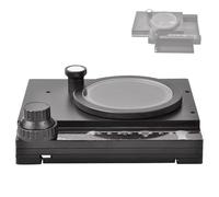 Manual Microscope Stage, 360° Rotatable XY Gliding Table, 60mm Horizontal & 55mm Vertical Stroke for Precise Macro Micro Photography & Travel Slides