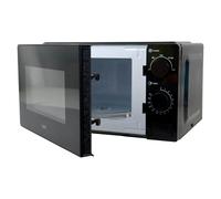 Manual Microwave, 700 W, 20 Litre, 35 Minute Timer, Black, Igenix IGMS02071B