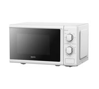 Manual Microwave, 800 W, 20 Litre, 35 Minute Timer, White, Igenix IGM0820W
