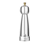 Manual Mill Grinder, 8 Inch Round Head Multifunctional Salt Grinder Refillable Salt Shaker Peppers Tools for Different Types of Seasonings