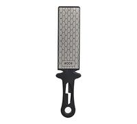 Manual Multi-Function -Sided Cutter Sharpener 400 1000 Diamond Grindstone Grinding Tool Portable Household Kitchen Outdoor for Cutters Shear with Ergonomic Handle Hanging Hole Design