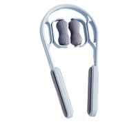 Manual Neck Massager, Cervical Massager, Handheld Neck Cracker Cervical Roller, Deep Tissue Massage Ball, Pressure Point Massage Tool, Trigger Point Ball for Waist and Legs