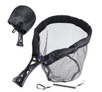 Manual Net for Fly in Freshwater and Saltwater Ponds - Foldable Supplies for Salmon Trout Catfish and Kayak