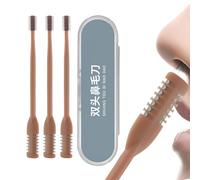 Manual Nose Hair Trimmer - Portable Hair Remover Nasal Cutter | Multipurpose Nose Curls Clipper Removal Tool Men Women