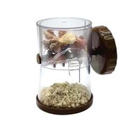 Manual Nut Chopper - 7.5x9.5x10cm Hand-Powered Food Chopper | Nut Slicer For Almonds | Hand Pull Veggie Cutter | Pecan Chopper, Convenient To Carry Food Chopper For peenut, Spices, Nut, Ginger