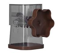 Manual Nut Chopper Hand Crank Nut Grinder Effortless Easy to Clean for Almonds Hazelnuts Pecans ABS Material Durable Blade Non Slip Chopper Knob (Coffee)