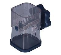 Manual Nut Chopper Hand Crank Nut Grinder Navy Blue ABS Material Easy to for Almonds Hazelnuts Pecans Walnuts