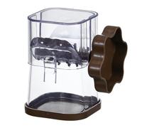 Manual Nut Grinder | Nut Chopper for All Nuts, Dried Fruit Crusher Hand Crank Nut Grinder Hand Peanut Masher Walnut Chocolate Chopper for Pecans Nuts Making Toppings Coffee