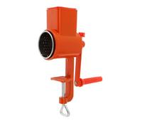 Manual Nuts Grain Mill Hand Crank Grain Grinder with Handle Rustproof Aluminum Reusable, Hand Walnut Peanut Grinder Effort-Saving Practical Corn Wheat Oats Berries Coffee Beans(Red)