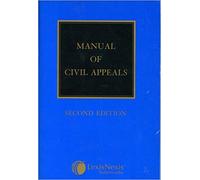 Manual of Civil Appeals