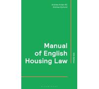 Manual of English Housing Law