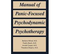 Manual of Panic-focused Psychodynamic Psychotherapy