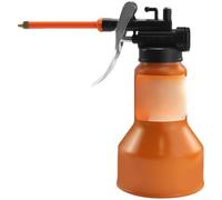 Manual Oil Can with Extended Copper Nozzle and Internal Filter Mesh Constructed from High Carbon Steel for Workshop Lubrication Needs (ROC-2350)