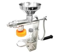 Manual Oil Extractor - Stainless Steel Home Oil Maker for Nuts, Seeds, Peanuts, Essential Oils, and Sesame Rapeseed Oil Extraction