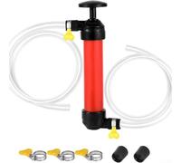 Manual Oil Pump with Hose for Automotive Fuel Transfer and Outdoor RV Siphon Extraction Efficient Fuel Movement Tool