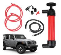 Manual Oil Siphon Pump - Portable Fluid Transfer | Leak-Proof Oill Extractor Tool | Multi-Purpose Transfers Pumps for Automotive, Gas, Water, Engine Fluids | Easy Use for Garage, Workshop