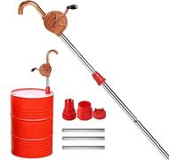 Manual Oil Transfer Pump with Crank Rotary Design and Adjustable Suction Tube for Efficient Diesel, Kerosene, and Hydraulic Fluid Handling