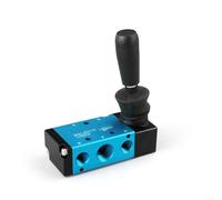 Manual Operating Pneumatic Control Valve with Aluminum Body for Efficient Flow Regulation of Air and Fluids in Textile and Machinery Use (4H210-08)