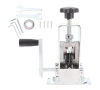 Manual or Drill Powered Wire Stripper, Heavy Duty Wire Stripping Machine with Adjustable Blades for 1 to 21mm Wires, Includes Hand Crank Handle for Electric or Manual Use