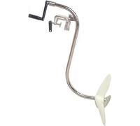Manual Outboard Propeller Motor, Hand-Operated for Efficient Boat Propulsion, Ideal for Boats Without Engine Power