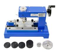Manual Paint Film Adhesion Tester for Coating Surface Evaluation, Circular Trajectory Method with 4 Weights (100g/200g/200g/500g), 80mm Stroke, 0-10.5mm Diameter
