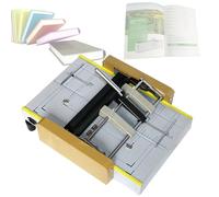 Manual Paper Booklet Folder and Stapler for Efficient Booklet Making in Printing Factories and Schools