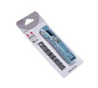 Manual Paper Clips Dispenser with 8 Metal Clamp Refills for Organizing Document Archival File Music Score Clamp File Owner