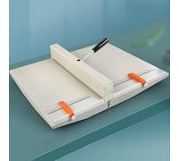 Manual Paper Creaser and Folding Machine for Office and Commercial Use, Heavy Duty Scoring Tool for Efficient Document Preparation