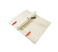 Manual Paper Folding Machine with Magnetic Backstop for Precise Creasing and Professional Document Preparation