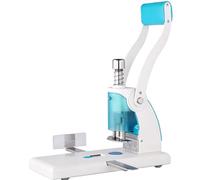 Manual Paper Hole Puncher, Single Hole Punching Machine For Up To 300 Sheets, Includes 3mm, 4mm, 8mm Drill Needles, Ideal For Tag Punching And Craft Projects T30-a-4mm