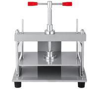 Manual Paper Press Machine, A4 Papers Flatting Machine with Double Balance Rod, 12X8.6 in Bookbinder Flat Papers Press Machines, 1500Kg Pressure, for Flattening Invoices