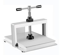 Manual Paper Press Machine for A4/A3 Book Press, Paper Flattening Machine, Heavy Duty Bookbinder, 1500 KG Large Pressure for Photo Nipping Checks Booklets