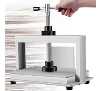 Manual Paper Press Machine for A4/A3 Flattening, Ideal for Financial Files, Express Orders, Stamps, and Currency - Efficient Papermaking Finishing Tool