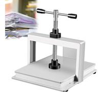 Manual Paper Press Machine for Bookbinding, Flat Paper Press for HR and Finance Office Use