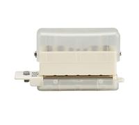 Manual Paper Puncher, 6 Hole, 7mm Diameter, 0.3 Inch Punching Depth, Mini Desk Organizer for Office School Work