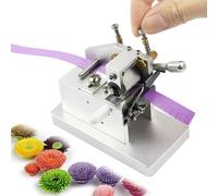 Manual Paper Quilling and Fringing Tool for Crafting Adjustable Strip and Tassel Cutter Ideal for Creative Projects and Art Studios