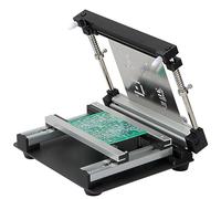 Manual PCB Stencil Printer, Solder Paste Printing Machine with Adjustable Positioning, No Assembly Required for PCB Proofing and Small Batch Production