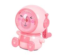 Manual Pencil Sharpener with Container Auto Feeding in 3-Gear Thickness Adjustable for Children Artists Student Adjustable Pencil Sharpener