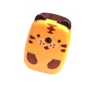 Manual Pencil Sharpener with Container Auto Feeding Single Hole for Children Artists Student