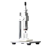 Manual Perfume Bottle Sealing Crimping Machine, Bottle Capper Perfume, Perfume Spray Crimper Bottle Sealing Machine 15Mm (15Mm, Silver), LJJY-KK, a, 13MM