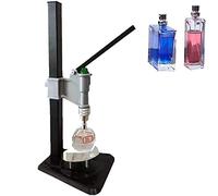Manual Perfume Capper, 13-15MM Hand Held Crimper Vial Sealer, Stainless Press Capping Machine, Height Adjustable Bottle Crimping Machine, Perfume Sealing Tool for Perfume Bottles, Plastic Cap