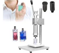 Manual Perfume Capping Machine, 2-in-1 Aluminum Capping with Positioning Plate, Easy to Use, Center Cap Machine (20MM) for Bottles and Jars