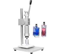 Manual Perfume Capping Machine, Adjustable Height Bottle Capper, 13-20mm Crimping Tool for Professional Use, Efficient and Durable Capping Device
