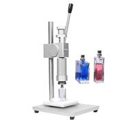 Manual Perfume Capping Machine, Bottle Cap Crimper 13-20mm, Adjustable Height Capping Tool for Efficient Perfume Bottling and Sealing