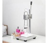 Manual Perfume Capping Machine, Handheld Crimper Vial Sealer, Adjustable Body Height, Seals 10-30 Bottles per Minute, Compatible with Essential Oil and Spray Bottles
