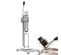 Manual Perfume Crimper Bottle Sealing Machine, Essential Oil Bottle Capping Machine, Handheld Bottle Capper Tool, Aluminum Cap Crimper Tools,Max Height 16CM Perfume Bottle,15mm