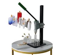 Manual Perfume Crimper, inless Press Capping Machine, Height Adjustable Bottle Crimping Tool, for Sealing Spray Bottles, Essential Oil, Mcine Vials
