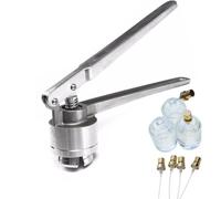 Manual Perfume Crimper Sealing Machine for Aluminum Bottles, Handheld Capping Tool - Versatile Bottle Cap Crimping Tool for Fragrance and Essential Oils(20mm)