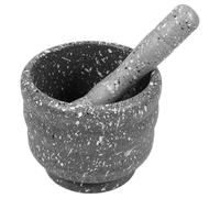 Manual Pestle Set with Large Bowl for Garlic Crushing Kitchen